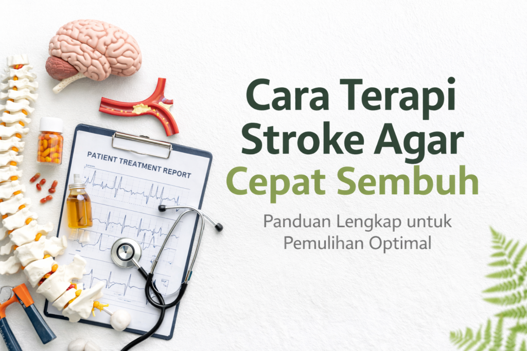 Cara Terapi Stroke Agar Cepat Sembuh